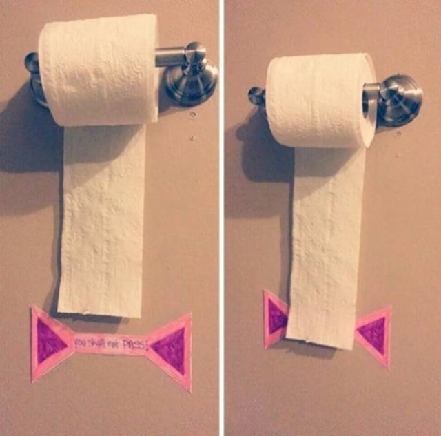 6. Evo kako naučiti dijete kako da štedljivo koristi wc papir