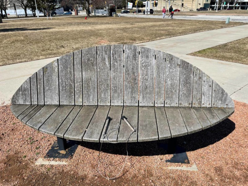 5. Ova klupica je ujedno i ksilofon