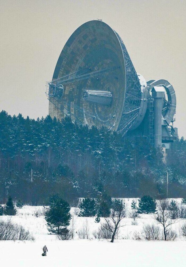 Radio teleskop iz sovjetske ere