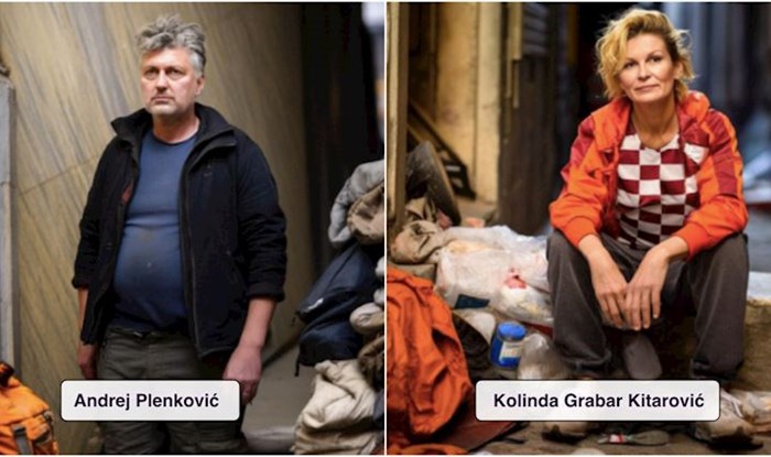 Od Sabora do pločnika: Umjetnik pomoću AI radi portrete hrvatskih političara kao beskućnika