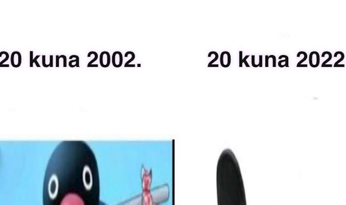 Hit fora pokazuje kako smo se s 20 kuna osjećali prije 20 godina, a kako se osjećamo danas