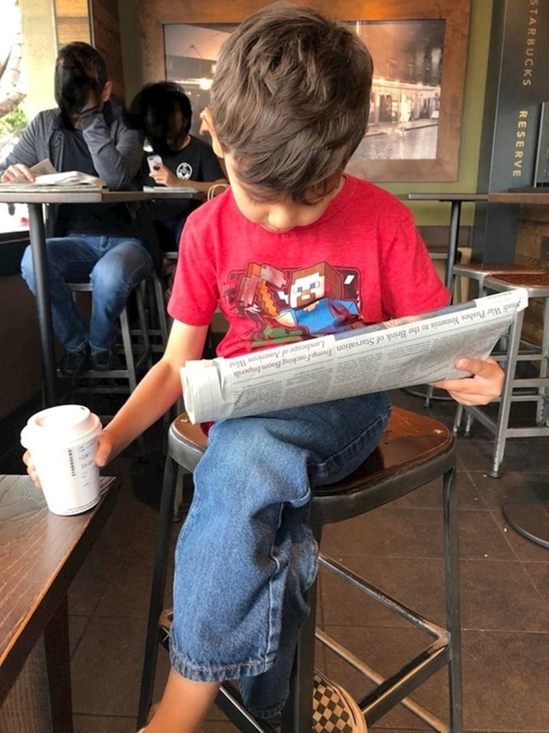 "Upravo sam saznala da je moj 7-godišnji sin u duši zapravo 50-godišnji muškarac."