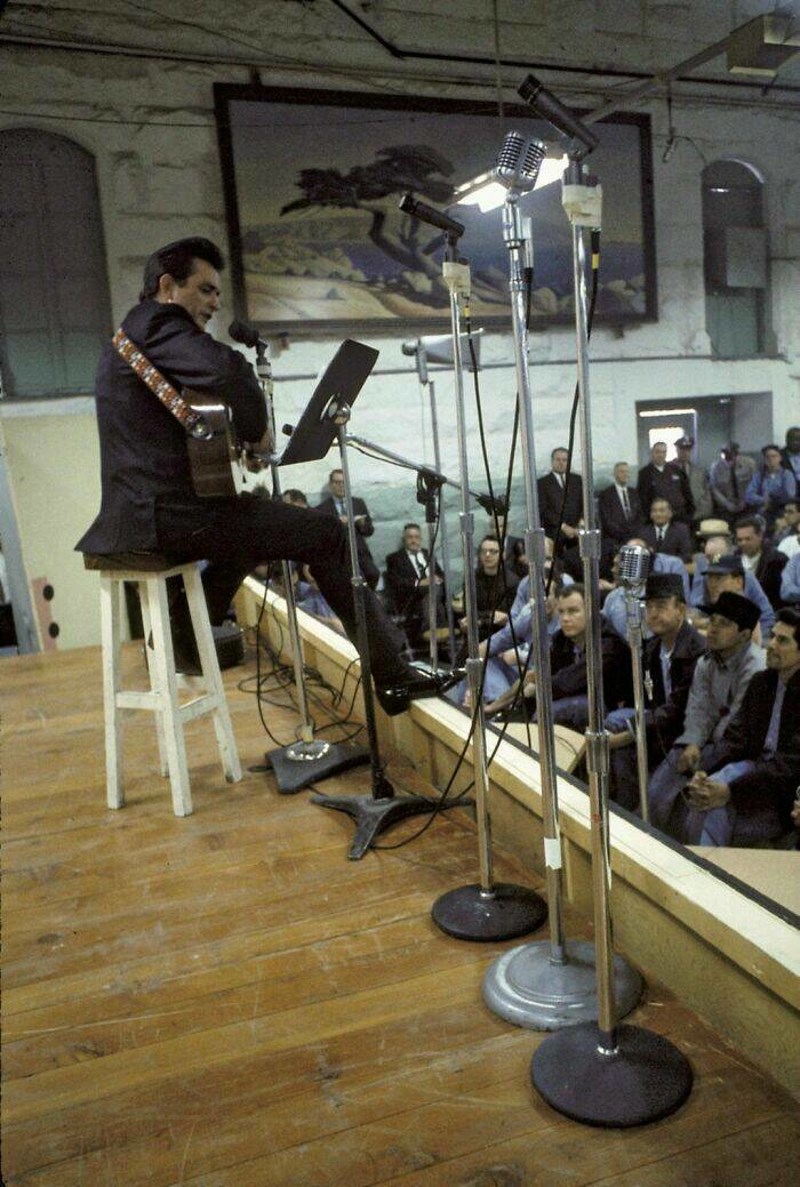 12. Johnny Cash svira za zatvorenike, 1968.