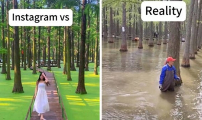 20+ ljudi pokazali su kako poznate turističke destinacije izgledaju na Instagramu, a kako uživo