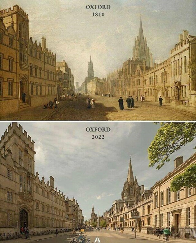 8. Oxford 1810. i danas