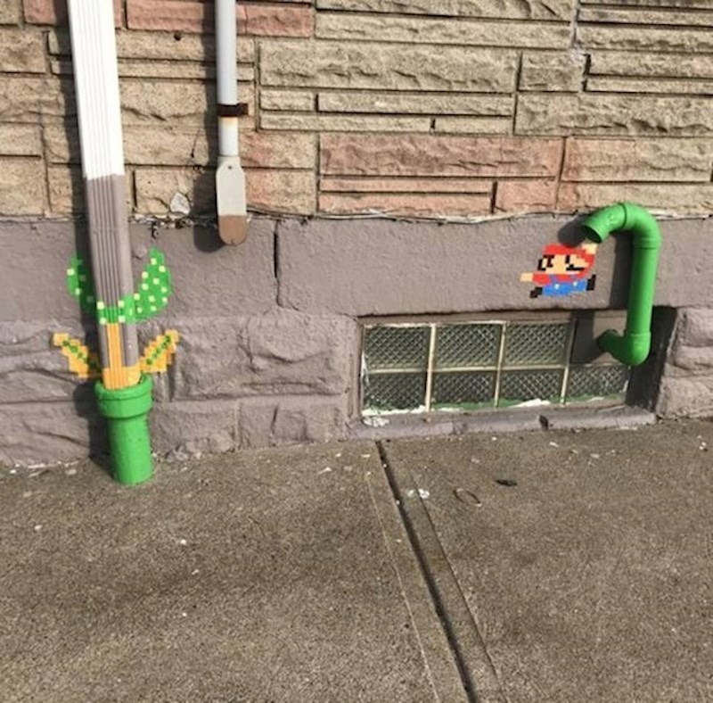 19. Netko je odlučio malo uveseliti atmosferu na ulici! 😁