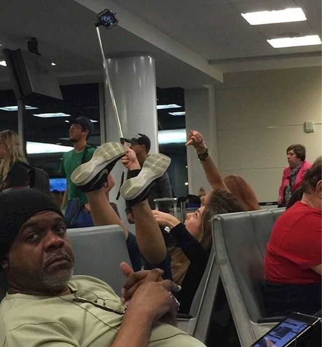 18. Zračna luka je idealno mjesto za selfieje