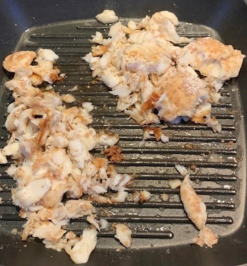 17. Cura me upozorila da nikada nije pripremala ribu. Ali ovako nešto zaista nisam očekivao.