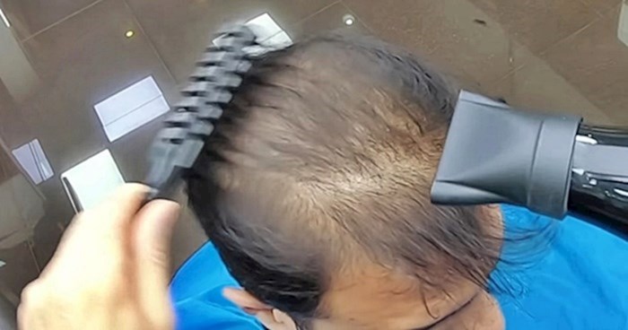 FRIZER ČAROBNJAK 😲 Proćelavi mladoženja došao na frizuru, pogledajte kako je na kraju izgledao
