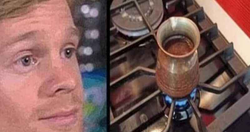 Fora pokazuje što se stalno događa ljudima koji kuhaju tursku kavu, urnebesna je i istinita