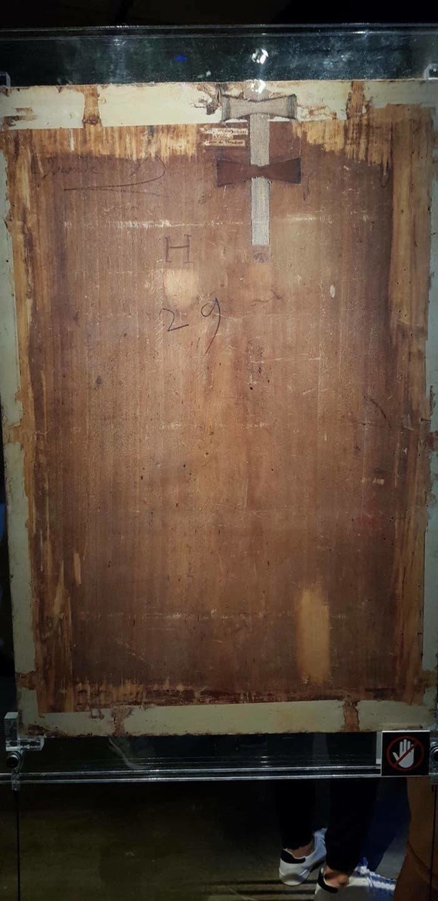 13. Stražnja strana Mona Lise