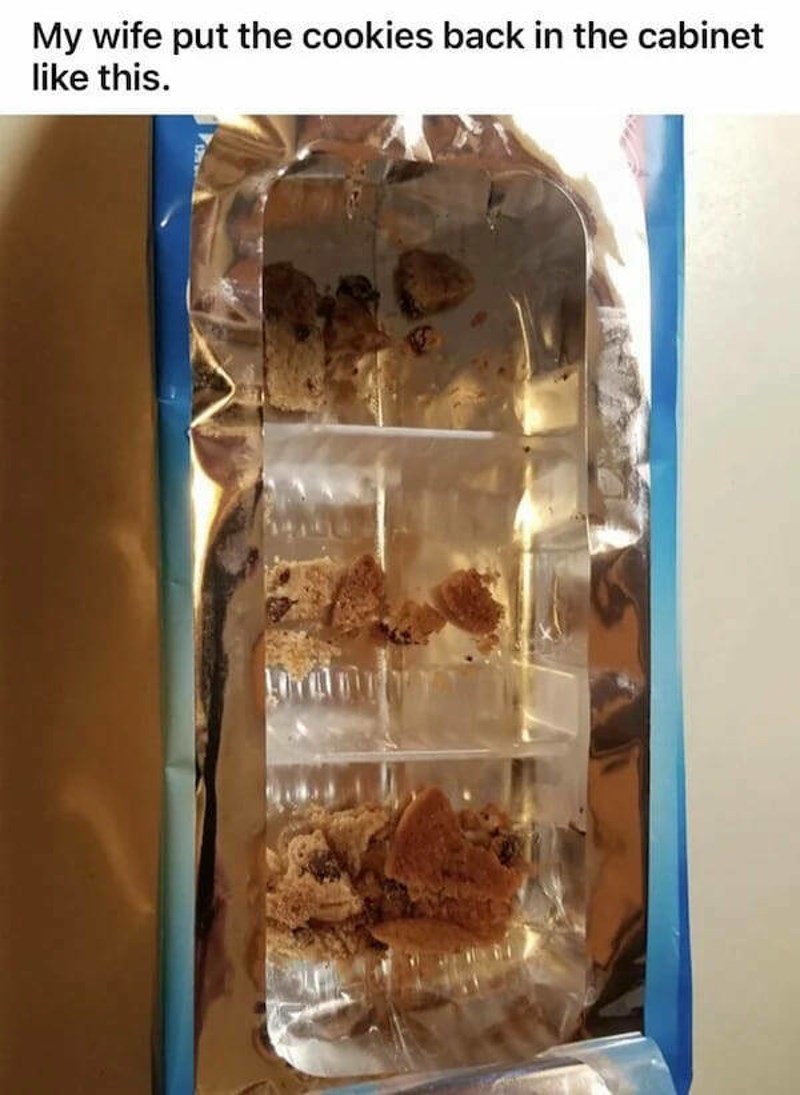 12. Moja žena ovako sprema keksiće