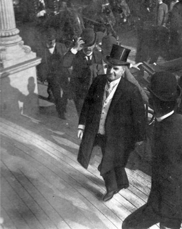 5. Posljednja fotografija američkog predsjednika Williama McKinleyja snimljena nekoliko minuta prije nego što je ubijen, 14. rujna 1901.