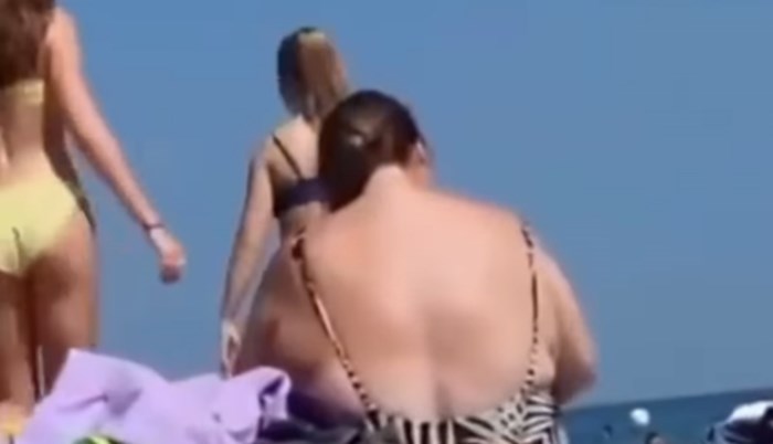 Snimka s plaže nasmijala cijeli internet, morate vidjeti kako je žena nanijela kremu za sunčanje