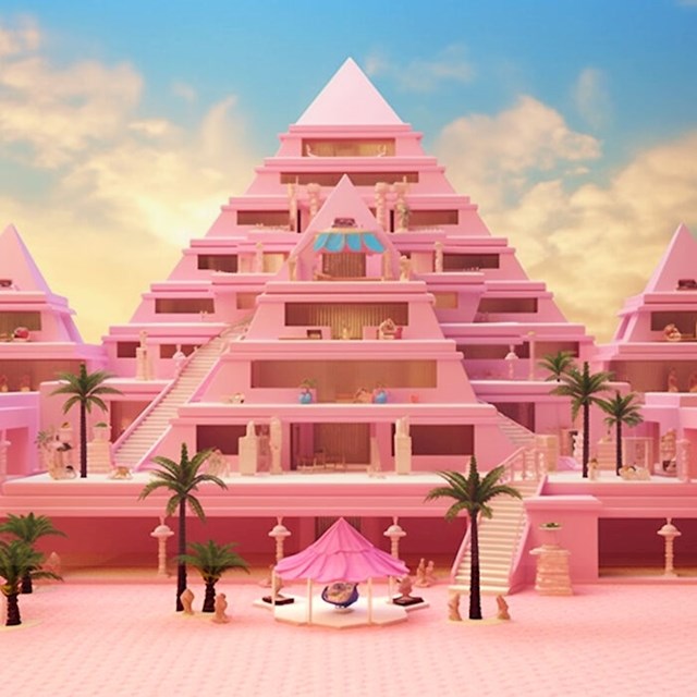 13. Barbie piramide u Gizi