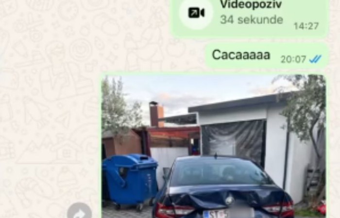 Javila je tati da mu je netko udario auto, snimka njegove reakcije hit je na cijelom Balkanu