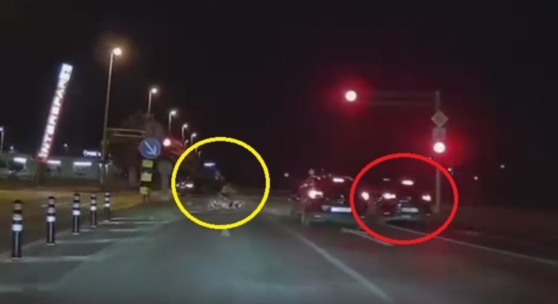 Vozač je u Zagrebu projurio kroz crveno i umalo pokosio ljude, snimka će vam zalediti krv u žilama