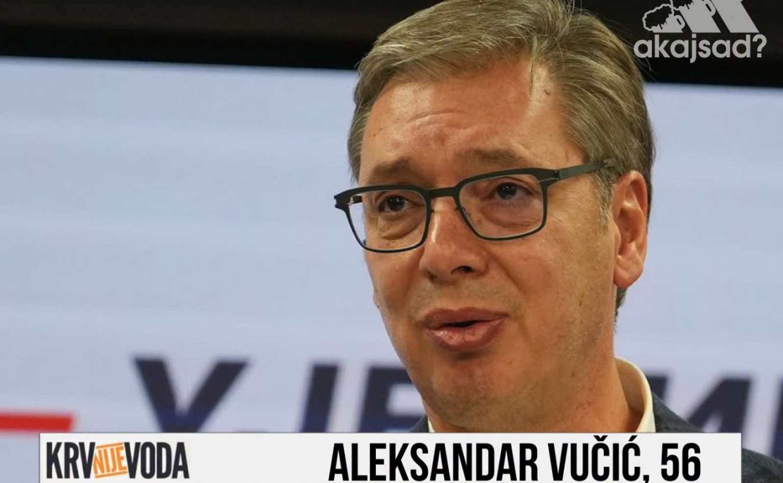 Fora pokazuje koja bi bila Vučićeva priča da je lik iz serije Krv nije voda, teški je hit