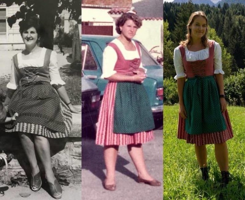 9. Tri generacije moje obitelji u istoj pregači