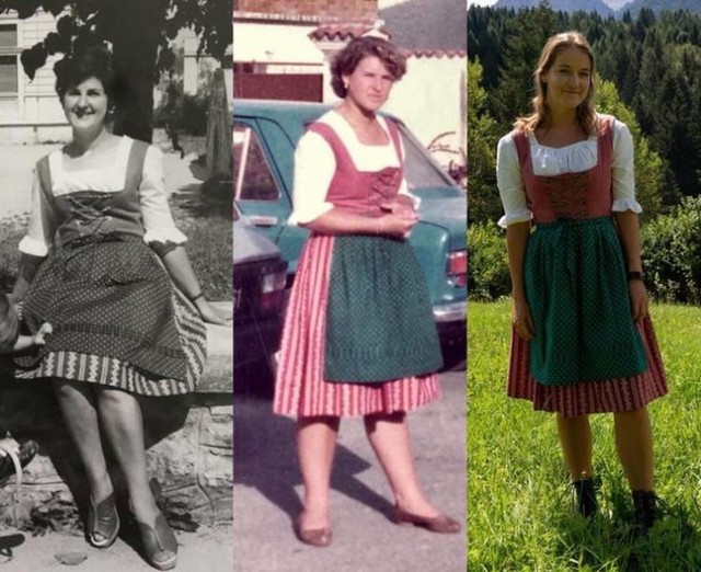 9. Tri generacije moje obitelji u istoj pregači