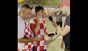 Srbin je u Kataru intervjuirao "hrvatske" navijače, snimka je mnogima ostavila upitnike nad glavom