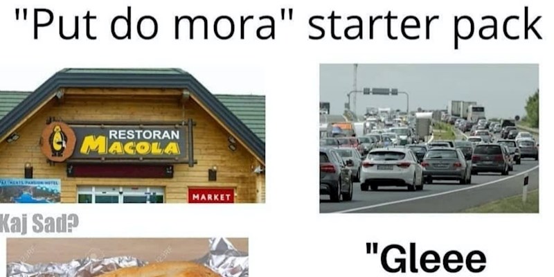 Fora pokazuje kako to izgleda kad kontinentalci putuju do mora, urnebesna je i istinita