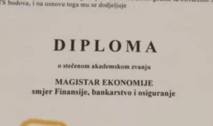 Fejsom ponovno kruži lažna diploma iz Travnika, odmah ćete vidjeti zašto je toliki hit