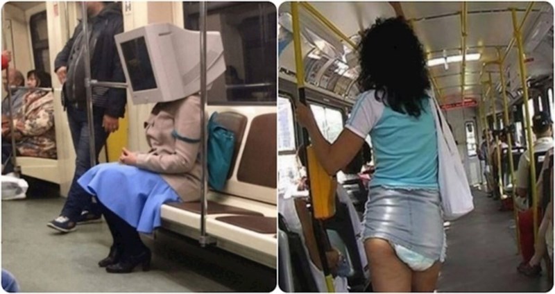 19 bizarnih situacija koje su ljudi uočili u javnom prijevozu i morali ih odmah svima pokazati