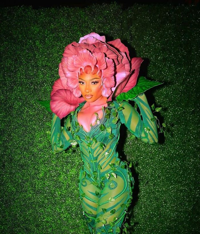 7. Megan Thee Stallion kao cvijet iz Burtonove Alise u zemlji čudesa