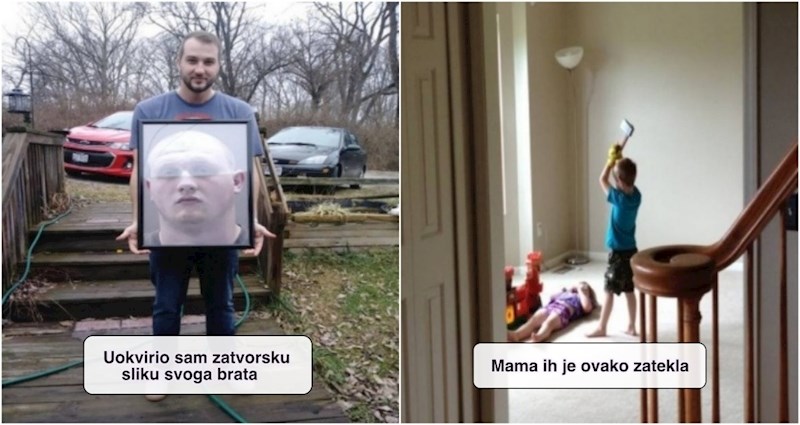 17 urnebesnih fotki na kojima se savršeno vidi zašto je zabavno imati braću i sestre