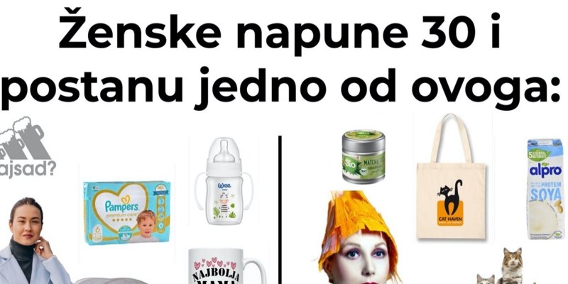 Preko 4 tisuće ljudi na FB-u lajkalo je foru o tipovima žena nakon 30., urnebesna je i baš pogođena