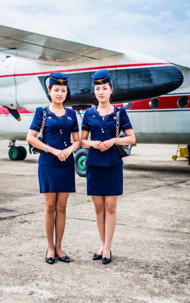 Stjuardese nacionalne aviokompanije Air Koryo