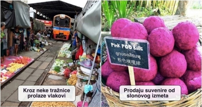 15 zanimljivih prizora koje možete vidjeti samo na Tajlandu