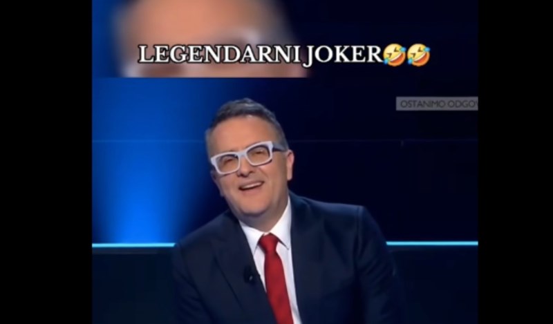 Preko tisuću ljudi lajkalo je urnebesan isječak iz popularnog domaćeg kviza, morate vidjeti ovaj hit