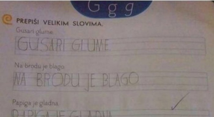 Dijete je imalo simpatično rješenje zadatka, ali ga učiteljica nije priznala