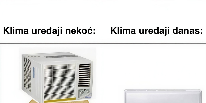 Fora o razlici u klima uređajima nekad i danas hit je na cijelom Balkanu, morate vidjeti