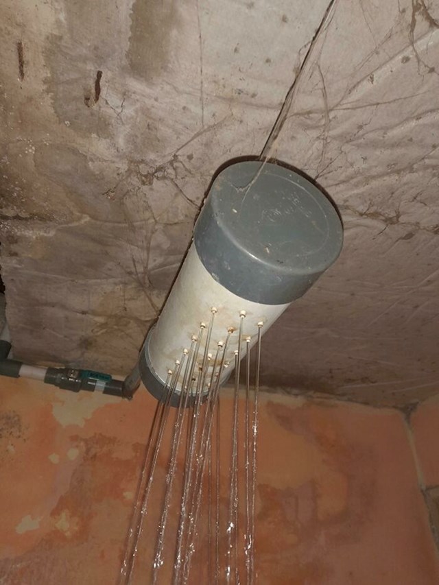 10. DIY tuš