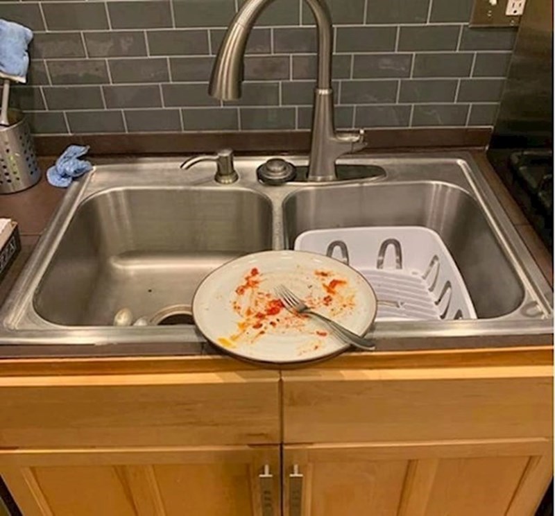 Ovako je ostavio tanjur nakon večere