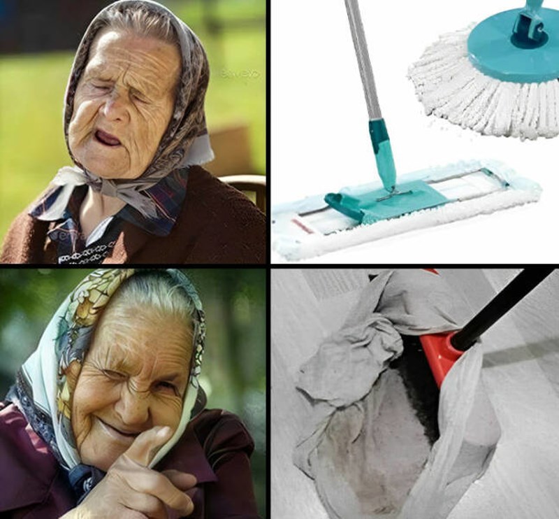 17. Samo se jedna "krpa za pod" priznaje! 😜