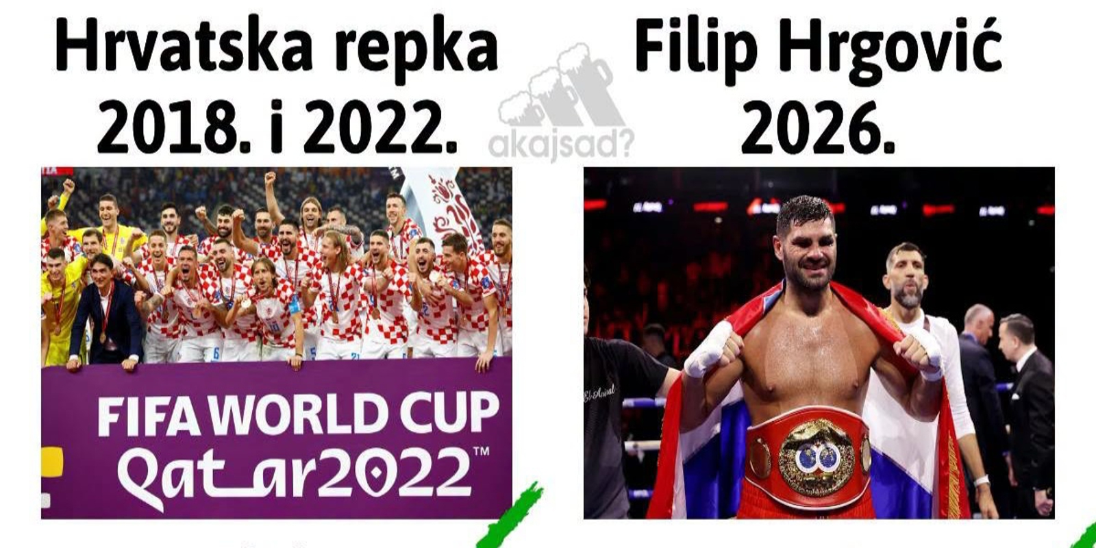 Preko tisuću ljudi na Fejsu lajkalo je usporedbu naše nogometne repke i Filipa Hrgovića, hit je