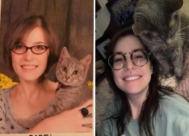 16. Moja maca Wolverine, koju sam dobila u srednjoj školi, danas je napunila 18 godina