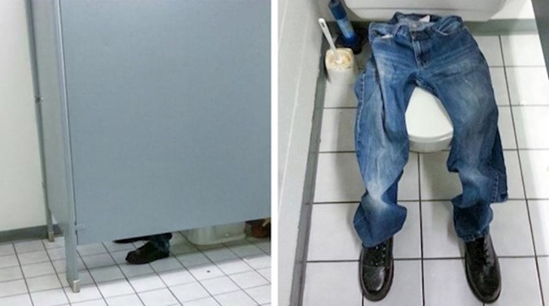 Nikome nije bilo jasno što ovaj lik radi toliko na WC-u.