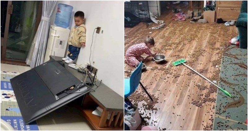 17 urnebesnih fotki koje dokazuju da su klinci sinonim za teški kaos