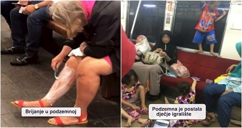 17 ekstremno bizarnih situacija koje su ljudi uočili u javnom prijevozu i morali ih svima pokazati