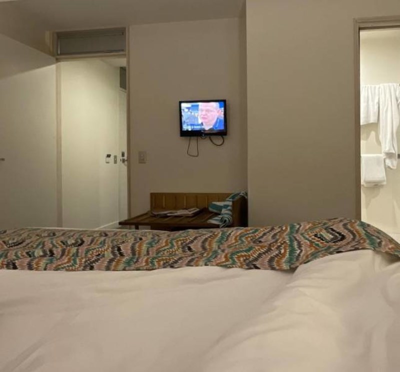 2. Zauvijek ću pamtiti TV u ovom hotelu. Očito ne po dobrom.😂