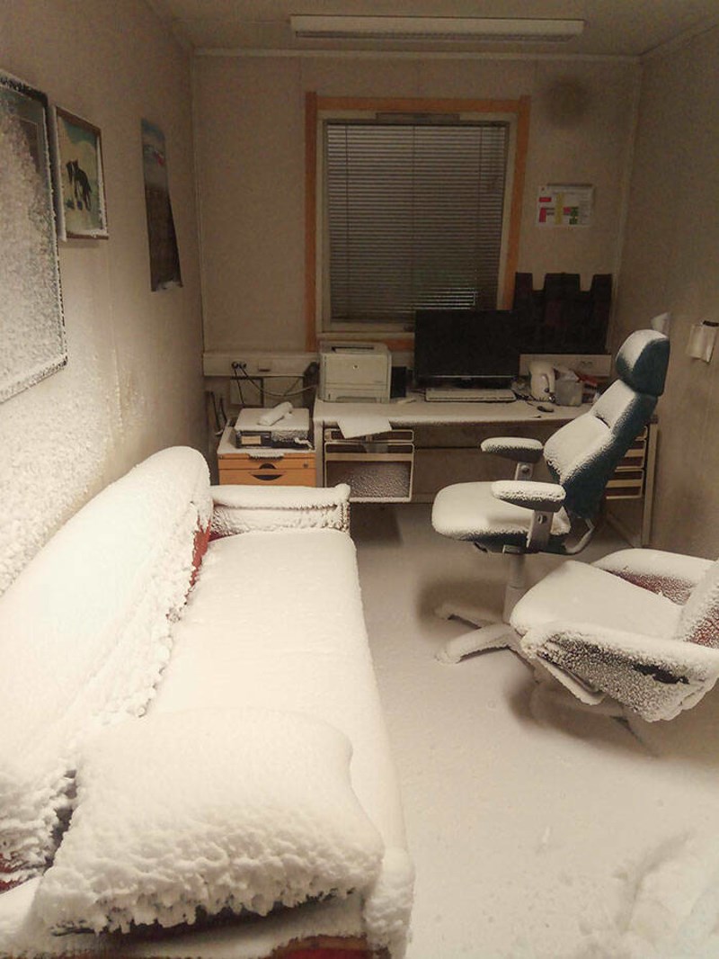 9. Živim u Norveškoj. Zaboravio sam zatvoriti prozor preko noći.