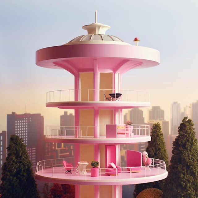 1. Barbie toranj Space Needle u Seattleu