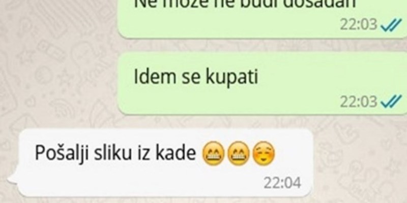 Tip je od cure tražio golišavu fotku iz kade, plakat ćete od smijeha kad vidite njezin odgovor