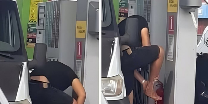Netko je na benzinskoj pumpi snimio urnebesan prizor, fotka je odmah postala hit u regiji