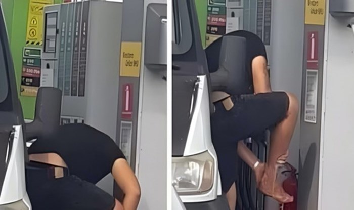 Netko je na benzinskoj pumpi snimio urnebesan prizor, fotka je odmah postala hit u regiji